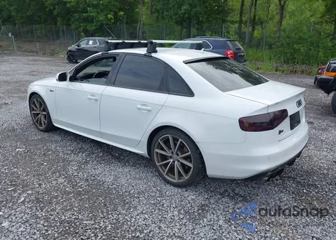 2016 Audi S4 Prestige из США, поврежденный, VIN WAUKGAFL8GA006335